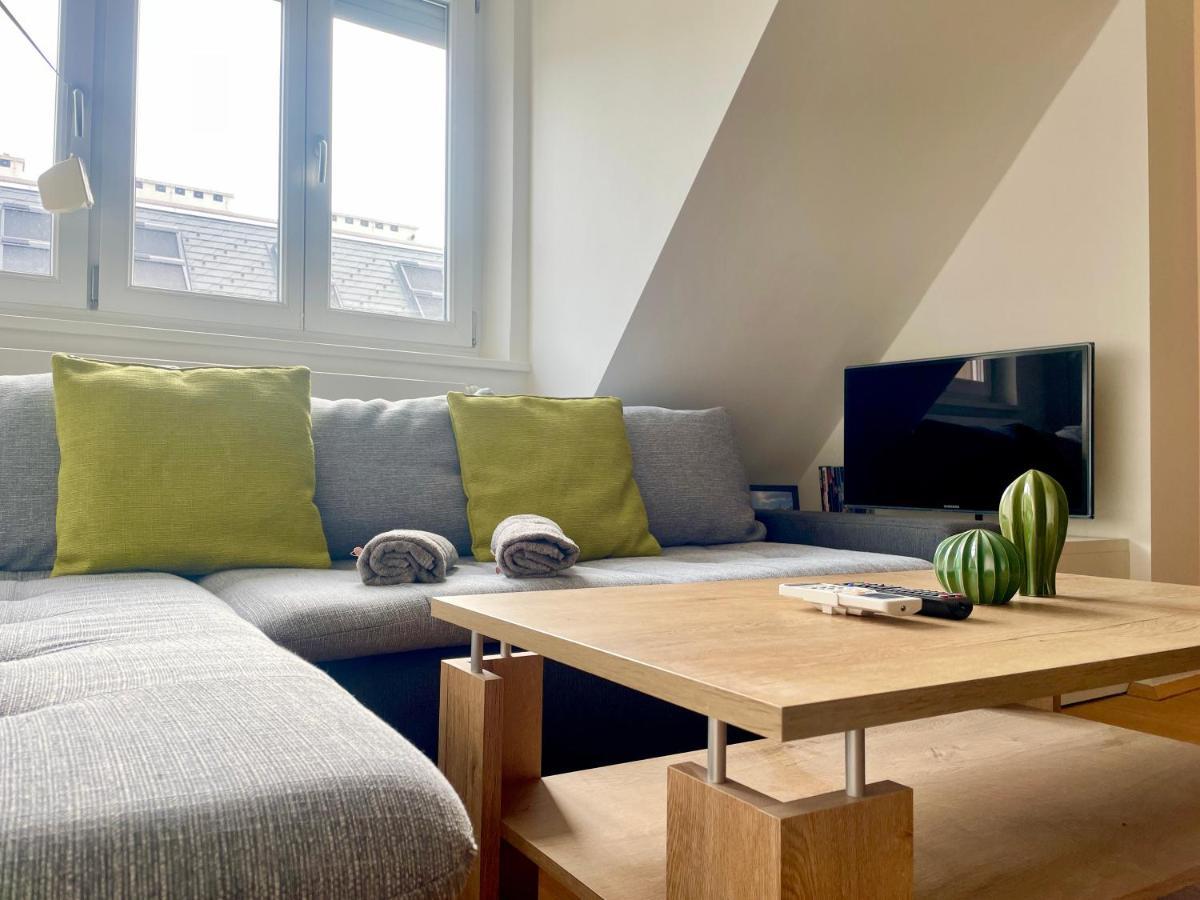 60 M2 Central Rooftop Apartment With Ac Bécs Kültér fotó